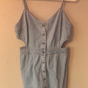 denim dress